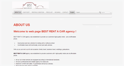 Desktop Screenshot of novisad-rentacar.com